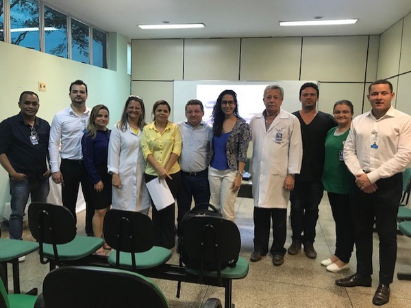 Reunião no Hospital de Urgência de Teresina