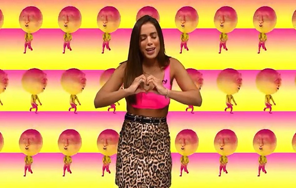 Anitta é a última convidada do ano a apresentar o MTV Hits