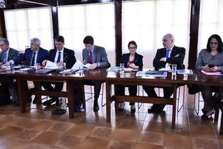 Reunião ministerial com a presença do presidente Jair Bolsonaro