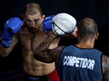 Jose Aldo ocupa hoje o segundo lugar no ranking de desafiantes do peso-pena no UFC