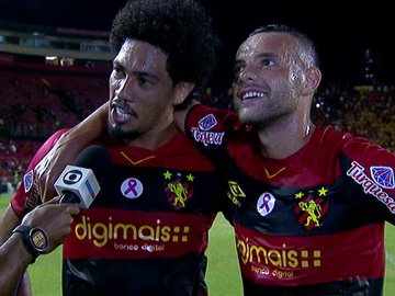 Hernane Brocador e Guilherme dão entrevista juntos