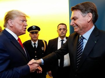Jair Bolsonaro e Donald Trump