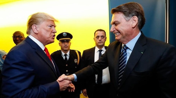 Jair Bolsonaro e Donald Trump