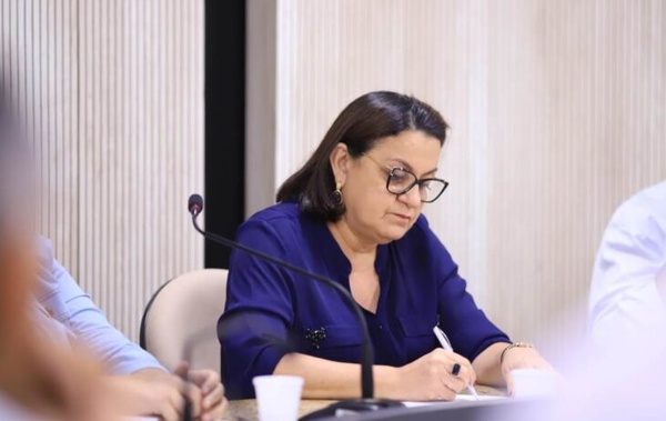 A presidente do CRM, a médica Miriam Palha Dias