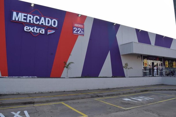 Fachada de supermercado