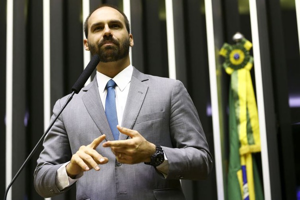 O deputado Eduardo Bolsonaro