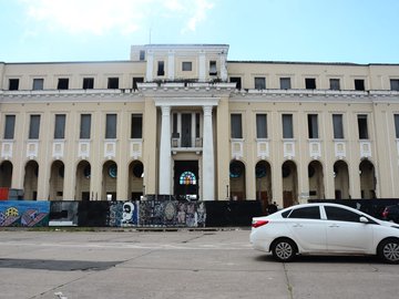 Antigo prédio da Reffsa passa por nova etapa de restauração