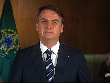Bolsonaro destaca MP para abertura de negócios em pronunciamento