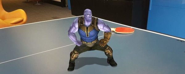 Filtro do Thanos dançando no Snapchat