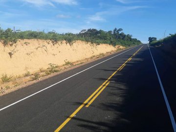 Trecho já pavimentado da MA-012 será inaugurado neste sábado (11)