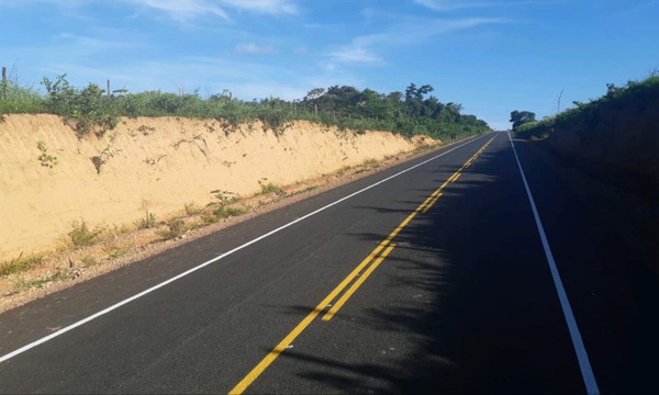 Trecho já pavimentado da MA-012 será inaugurado neste sábado (11)