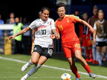 A bicampeã Alemanha enfrenta a China na Copa da França