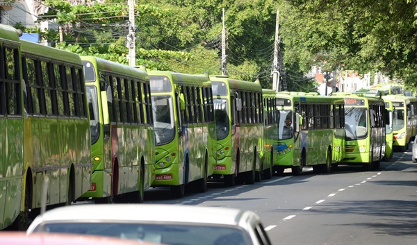 Paralisação vai das 7h30min até o meio dia. Nenhum veículo deverá rodar nesse período. Greve é contra a reforma da previdência.