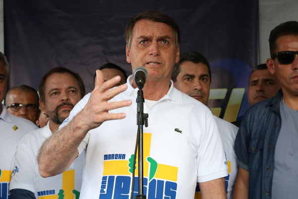 Presidente participou da Marcha para Jesus em São Paulo