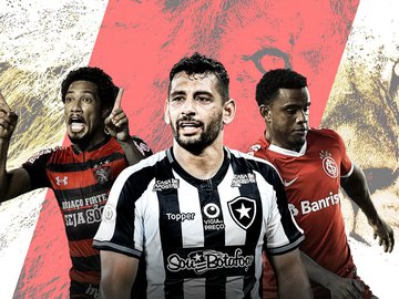 Diretoria leonina se reúne para negociar situações do atacante e do volante, e aguarda cúpula do Botafogo definir futuro do meia para tentar a contratação do camisa 87