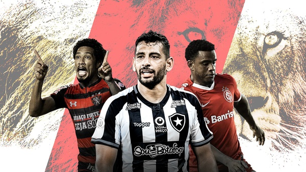 Diretoria leonina se reúne para negociar situações do atacante e do volante, e aguarda cúpula do Botafogo definir futuro do meia para tentar a contratação do camisa 87