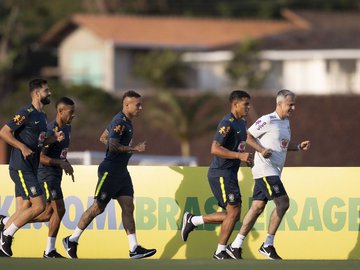 Ainda incompleta, delegação foi submetida a testes na Granja Comary