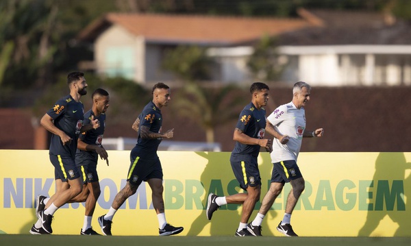 Ainda incompleta, delegação foi submetida a testes na Granja Comary