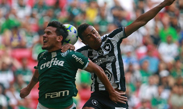 Botafogo encara Palmeiras no Nilton Santos