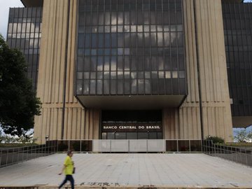 A informação foi divulgada hoje pelo Banco Central