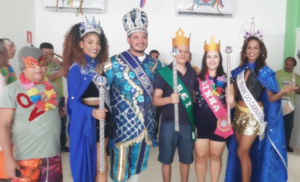 CAPS Sudeste realiza festa de carnaval com escolha de Rei e Rainha
