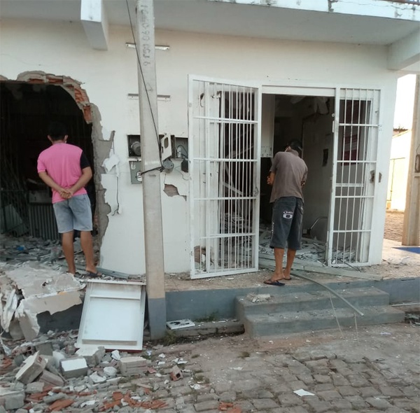 Bando explode agência bancária em Alagoinha; 4ª ação do ano