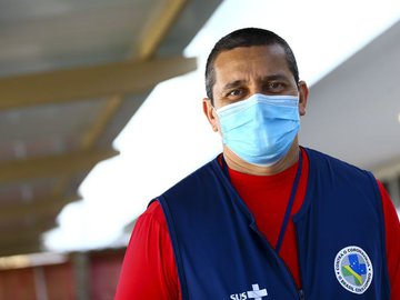 Sávio Sarqis, administrador do Hospital Universitário, referência no tratamento da covid-19 em Macapá