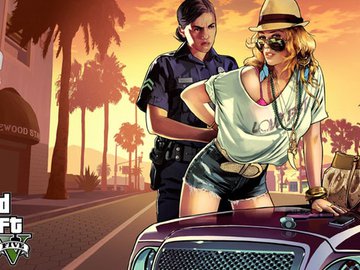 Artes oficiais de GTA 5 mostravam personagens femininas, mas GTA 6 pode ser o primeiro da série a trazer uma protagonista mulher