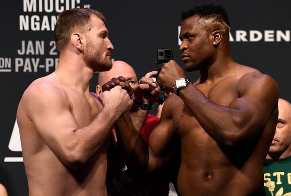 Stipe Miocic e Francis Ngannou já se enfrentaram no UFC 220