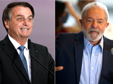 Lula e Bolsonaro