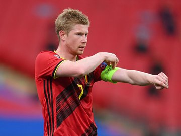 Bélgica do meia De Bruyne lidera ranking da Fifa