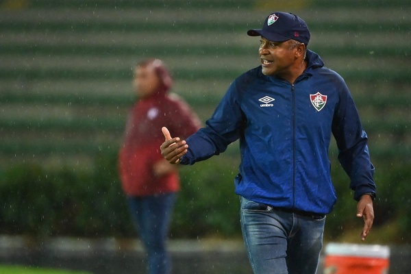 Roger Machado, técnico do Fluminense