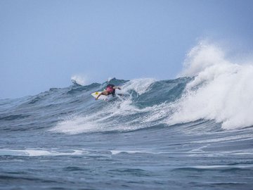 A brasileira alcançou as quartas de final.
