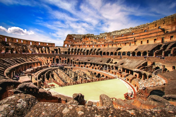 Coliseu de Roma terá piso retrátil