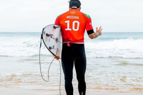 Gabriel Medina agradece torcida