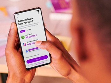 Nubank agora oferece transferências internacionais no app