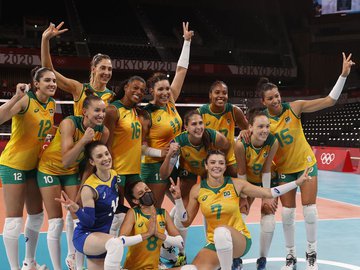 Invictas na Olimpíada, brasileiras ficaram na 1ª posição do Grupo A