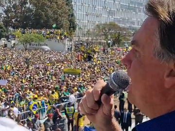 Bolsonaro discursa para apoiadores em Brasília neste 7 de setembro: presidente disse que atos são um 'ultimato' aos demais Poderes da República