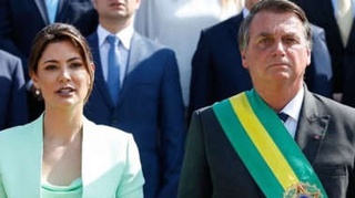 Michelle Bolsonaro e Presidente Bolsonaro