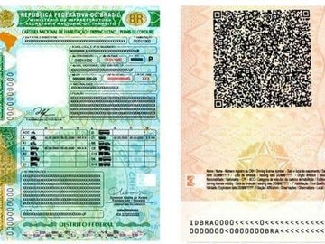 Novo modelo da CNH passará a circular no território brasileiro a partir de junho de 2022