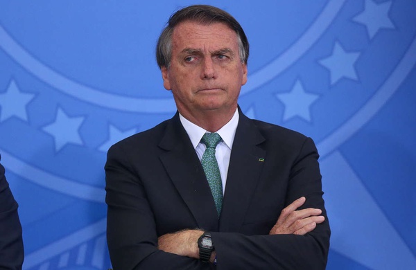 O presidente Jair Bolsonaro (PL) participa de evento de lançamento do programa Rodovida 2022, em Brasília.