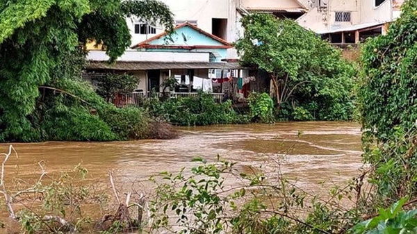 Rio Verde está 3,5 metros acima do nível normal em São Lourenço