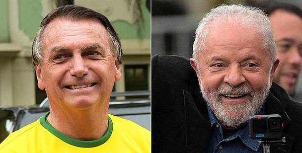 O atual presidente Jair Bolsonaro e o ex-presidente Lula disputam a Presidência do Brasil no segundo turno das eleições.