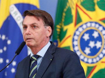 O presidente Jair Bolsonaro (PL)