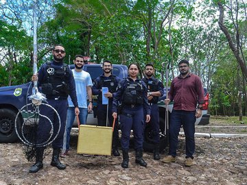 Guarda Civil recebe equipamentos para atuar em ocorrências de meio ambiente em Teresina