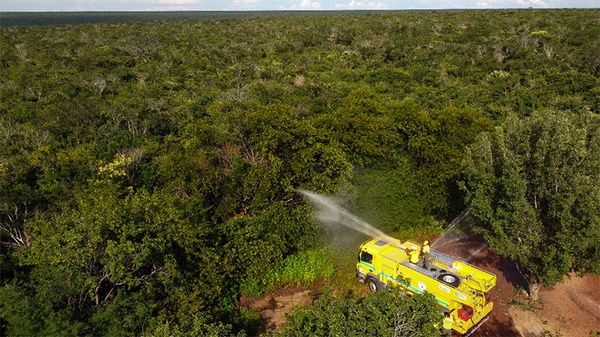Parque Serra da Capivara ganha veículo tanque para combater incêndios