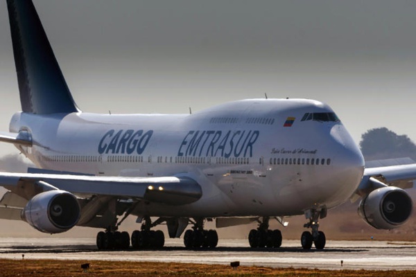 O Boeing 747 mantido em Buenos Aires sob investigação judicial  foi comprado há um ano da companhia aérea iraniana Mahan Air pela subsidiária Emtrasur da venezuelana Conviasa