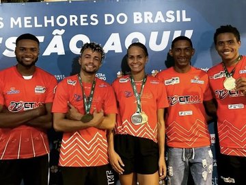 Os atletas medalharam no Brasileiro Sub23 que aconteceu entre os dias 16 e 18 de setembro