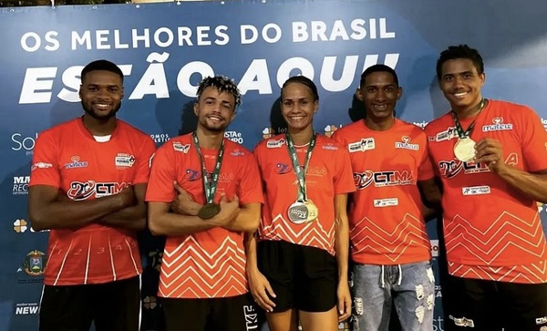 Os atletas medalharam no Brasileiro Sub23 que aconteceu entre os dias 16 e 18 de setembro