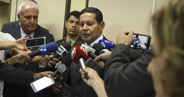 Mourão pede cautela nas investigações sobre Brumadinho